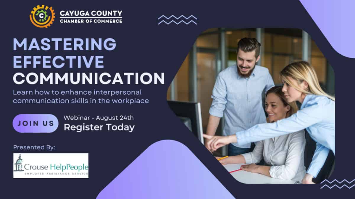 Webinar Mastering Effective Communication in the Workplace Workplace Communication