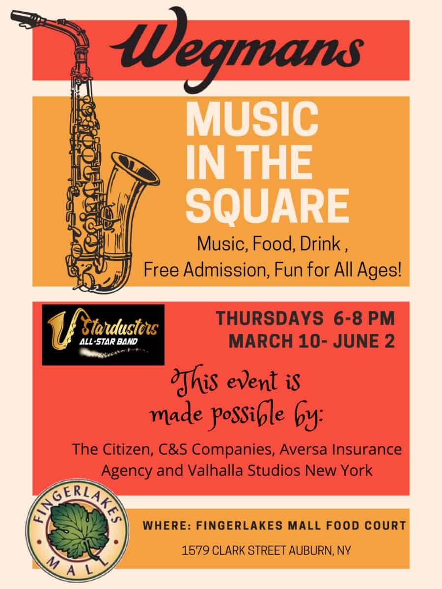 Wegmans Music in the Square - Cayuga County Chamber of Commerce | Auburn, NY