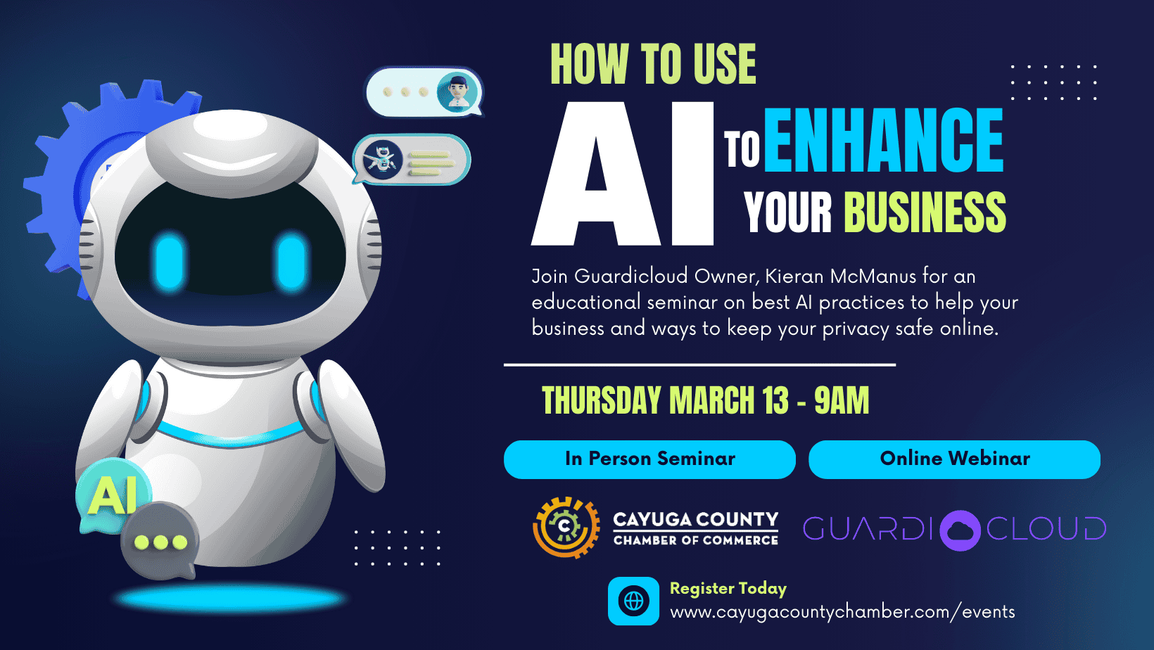 Unlock the power of AI to enhance your business in Auburn, NY