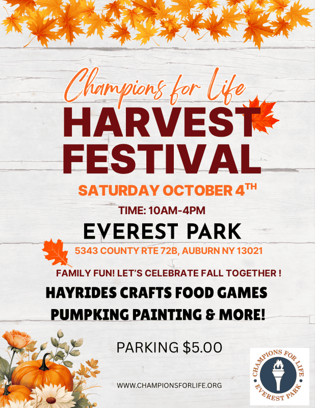 Harvest Festival at Everest Park - Cayuga County Chamber of